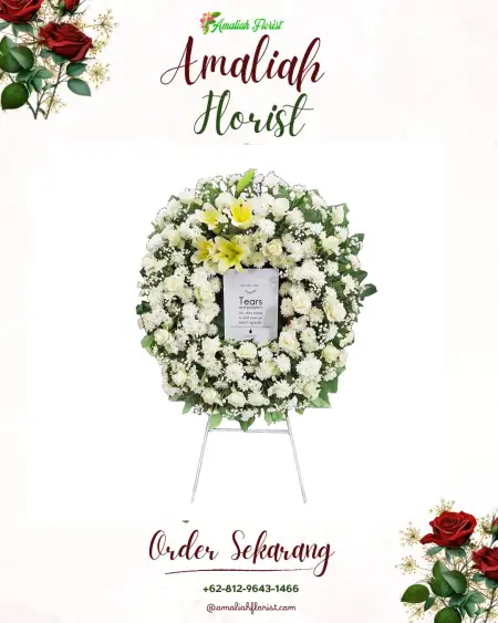 Krans Bunga Duka Sidomulyo Barat